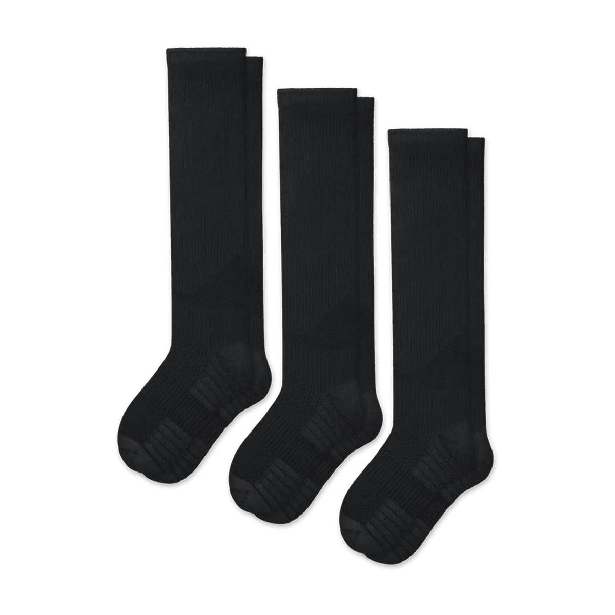 Stödstrumpor Svarta 3-Pack