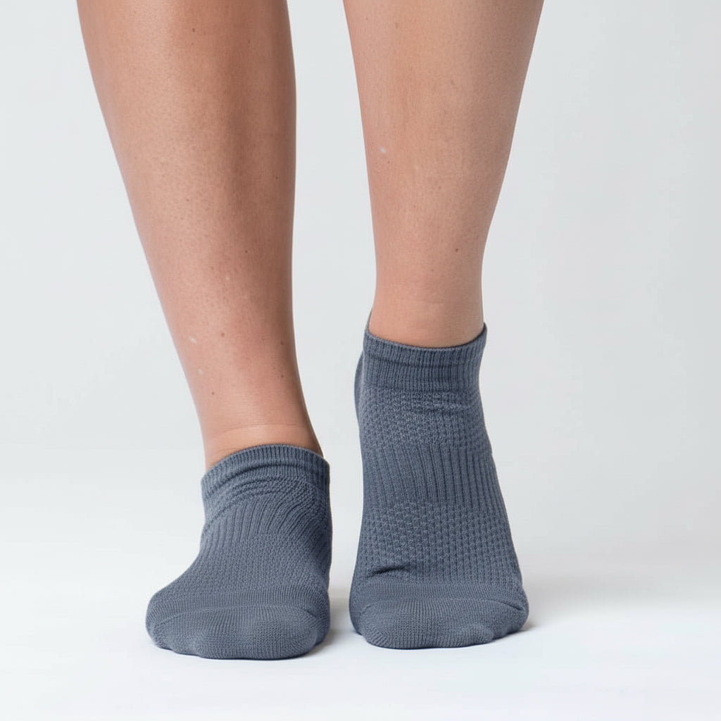 Gråa Ankelstödstrumpor