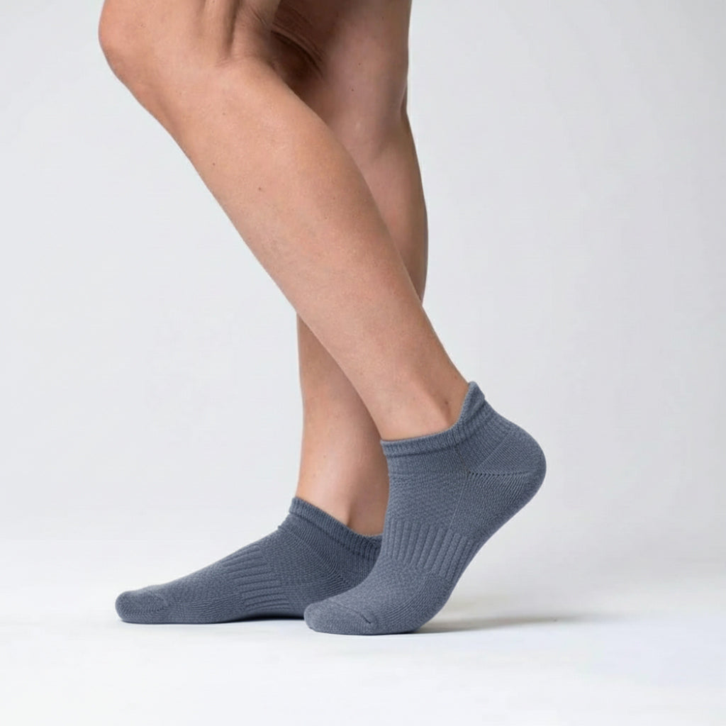 Gråa Ankelstödstrumpor