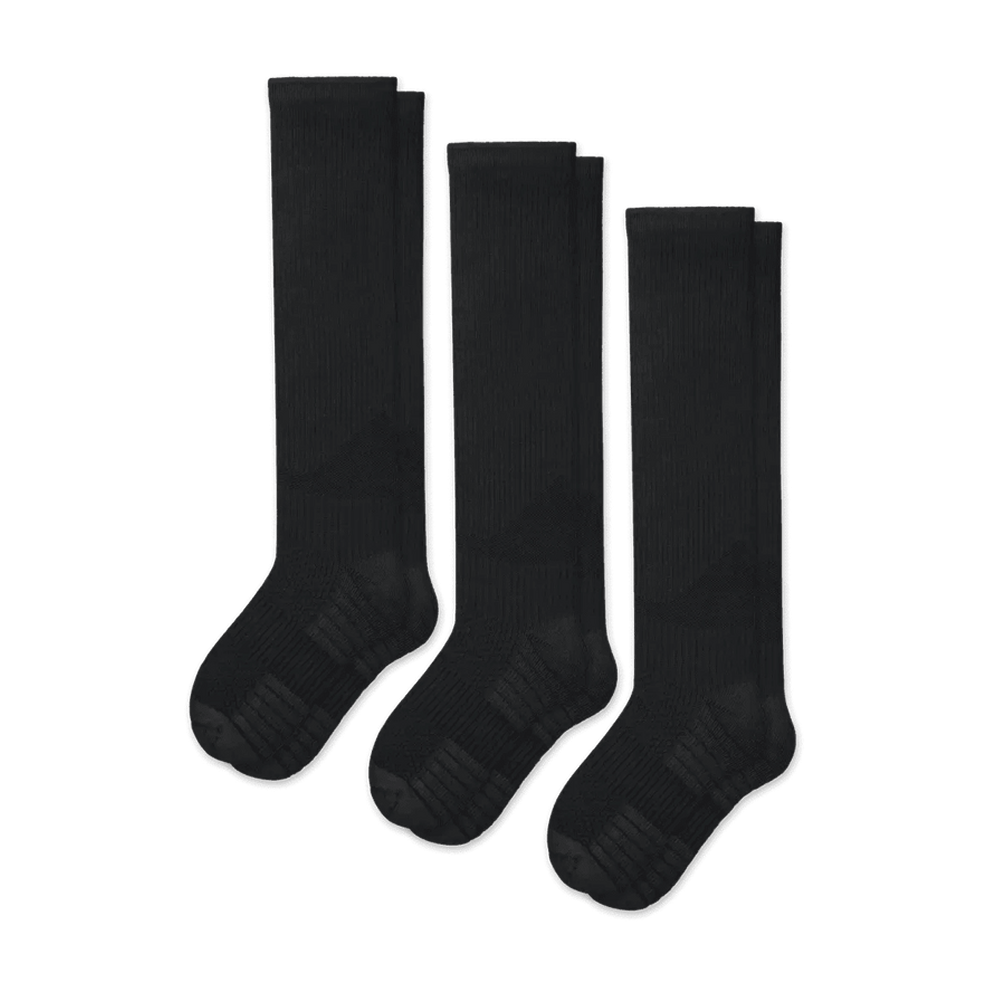 Stödstrumpor Svarta 3-Pack