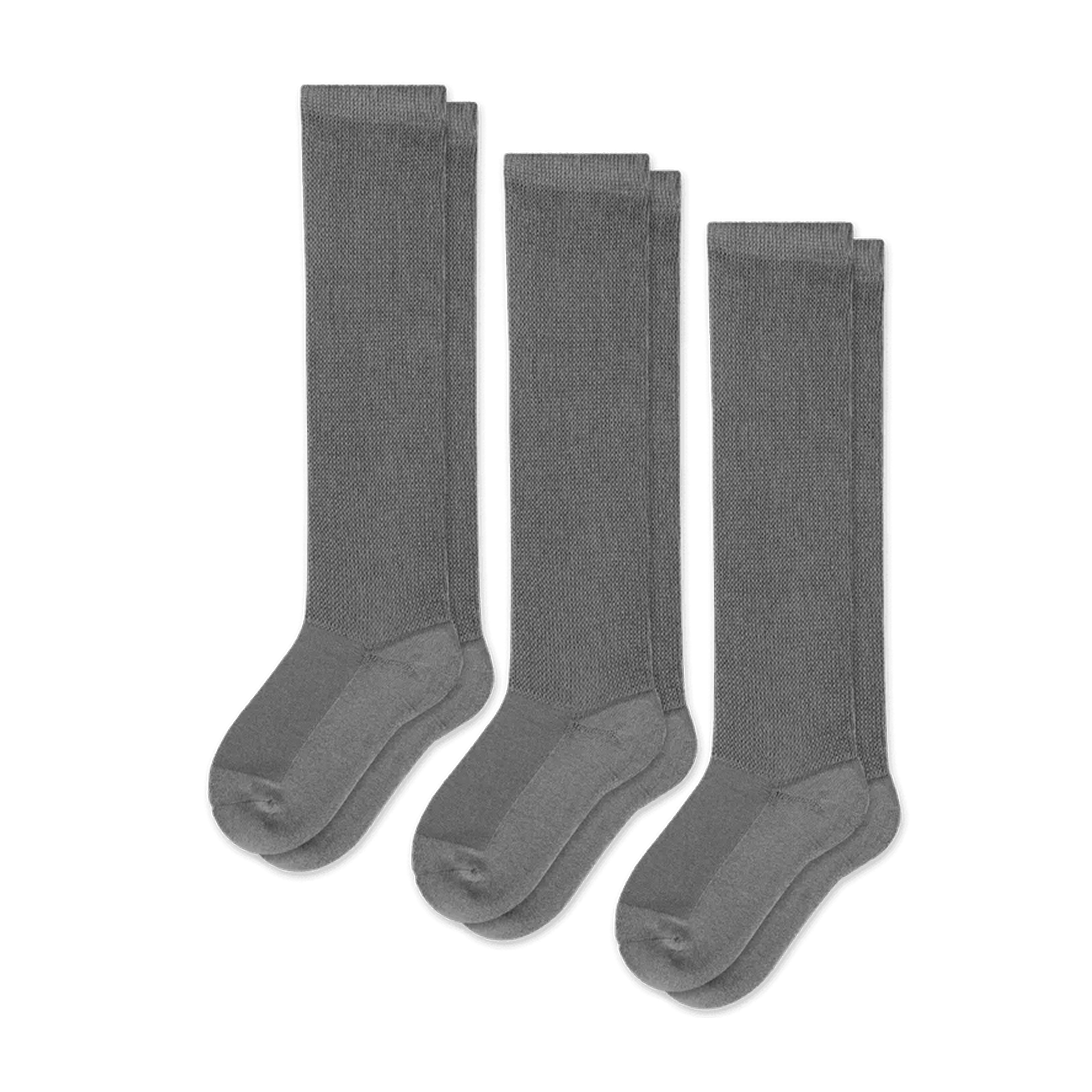 Stödstrumpor Grå 3-Pack