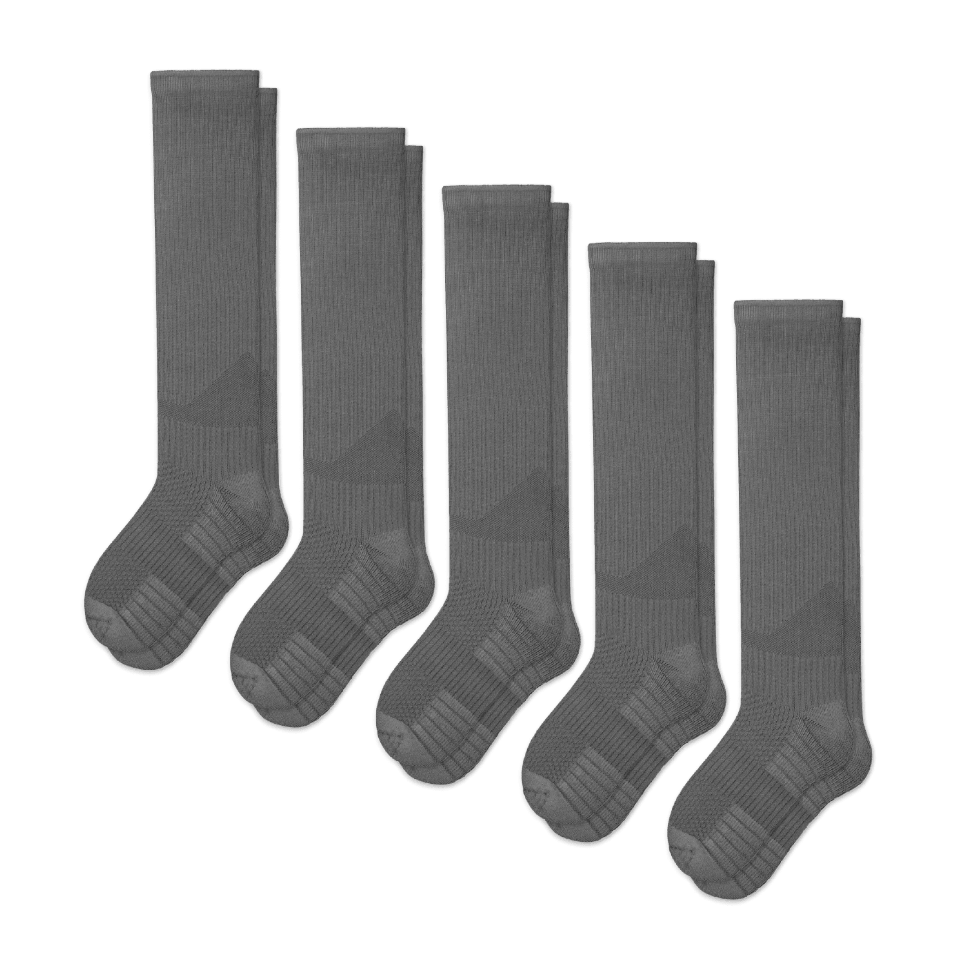 Stödstrumpor Grå 5-Pack
