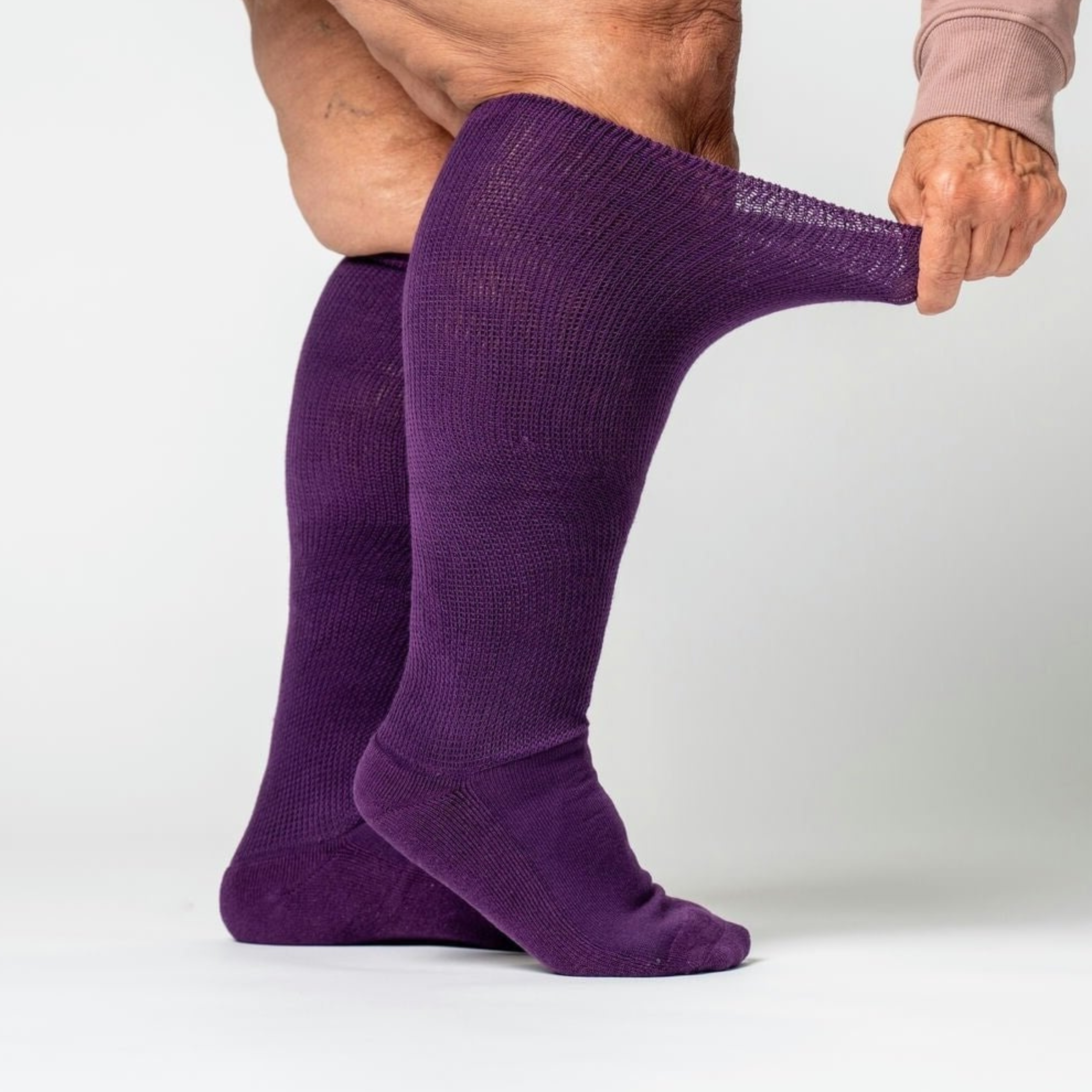 Lila EviComfort-strumpor