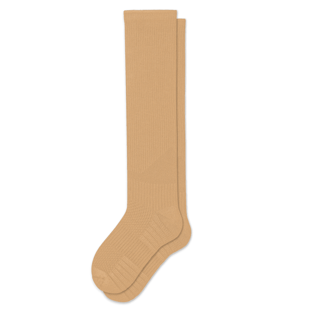Beige Stödstrumpor